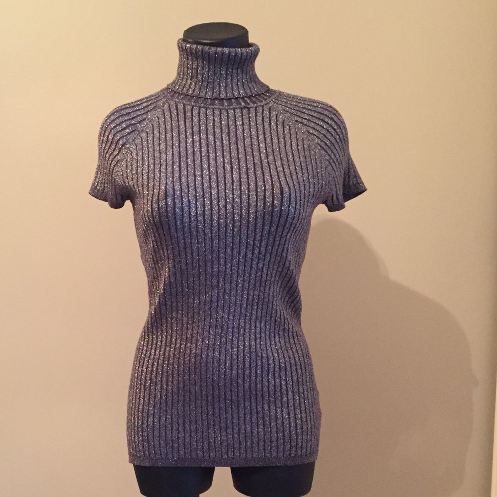 Turtle neck with sparkle